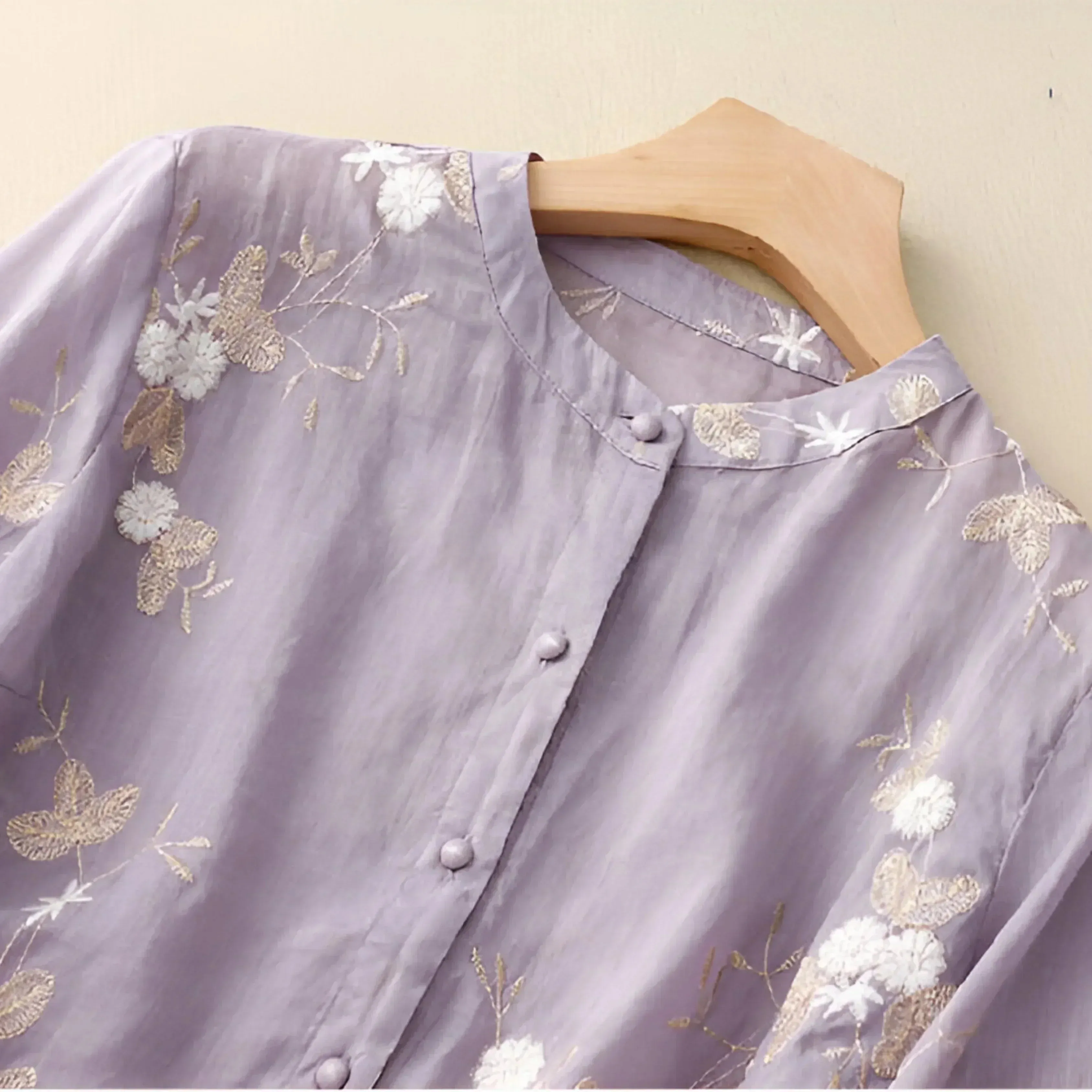 Elodie | Floral Button Blouse