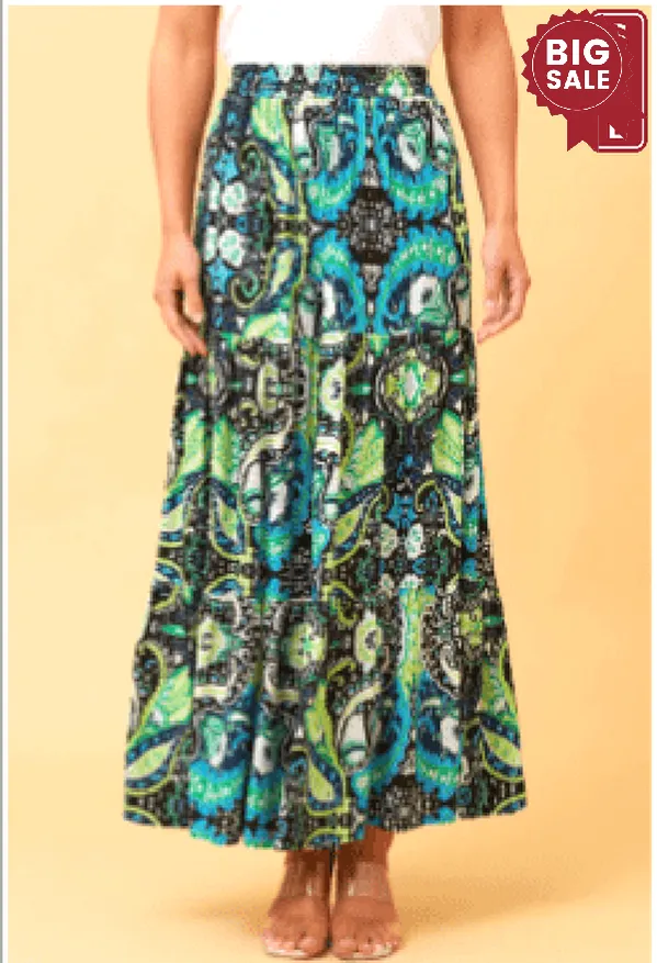 Eshni floral skirt