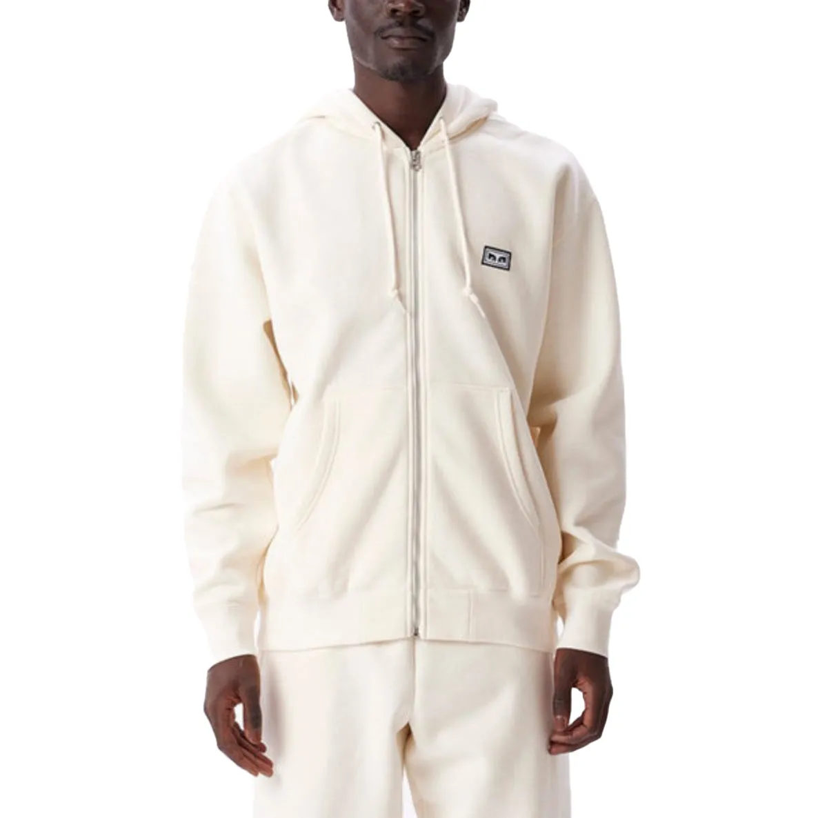 Established works eye zip hood