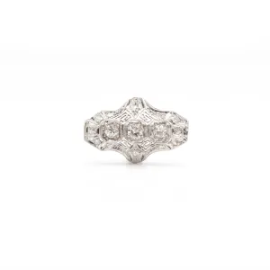 Estate Collection Diamond Brooch