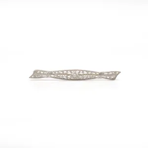 Estate Collection Diamond Filagree Pin