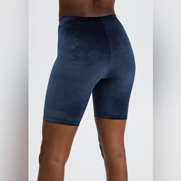 Fabletics Velour biker shorts