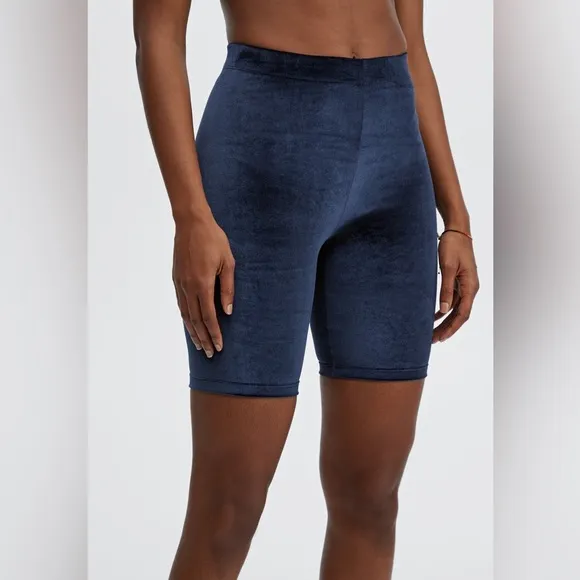 Fabletics Velour biker shorts