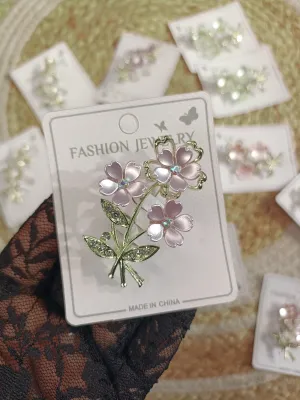 Fancy Party Wear Luxury Brooches ( 1 PIECE ) ( RANDOM PICK )