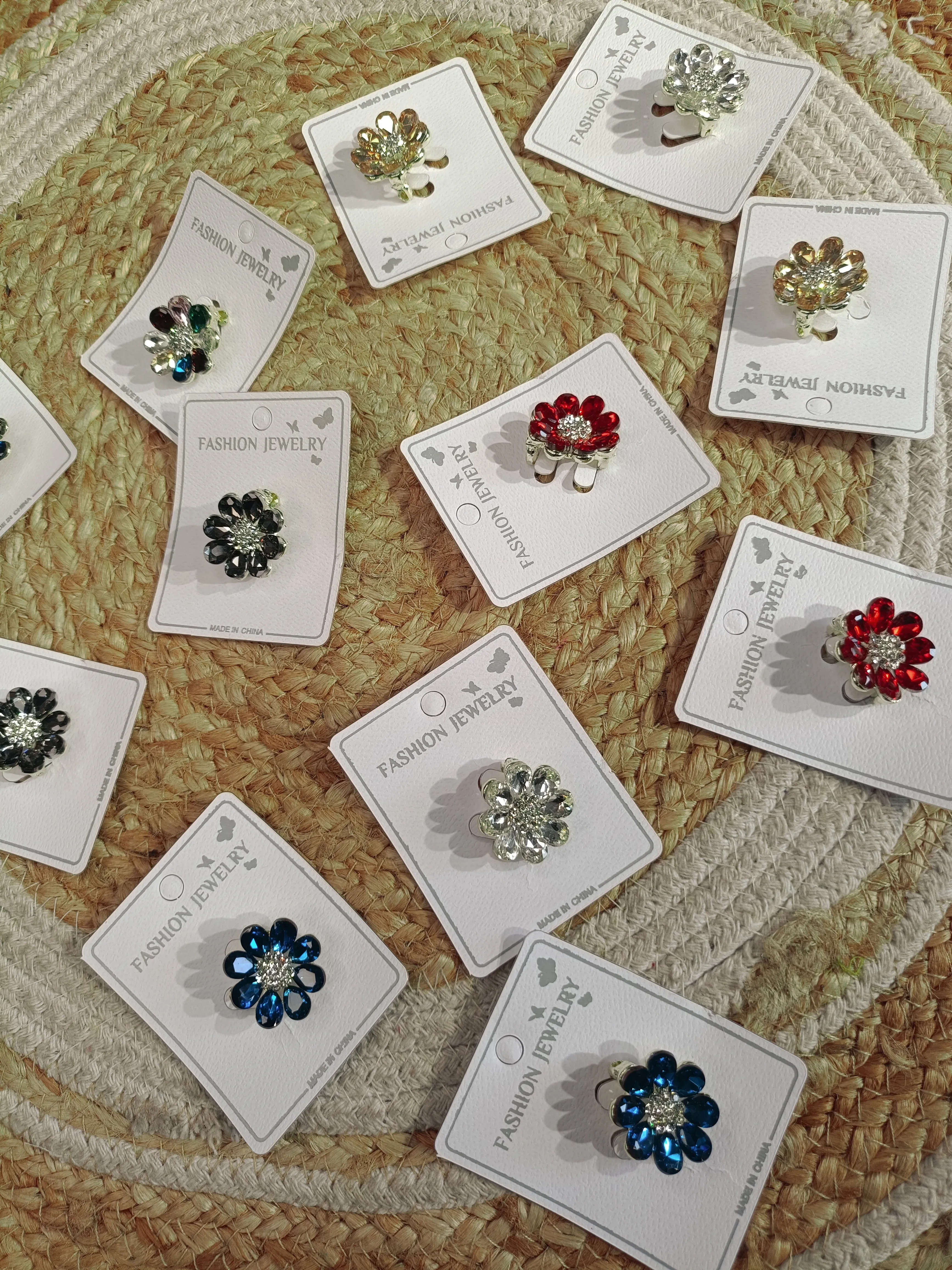 Fancy Party Wear Luxury Brooches ( 1 PIECE ) ( RANDOM PICK )