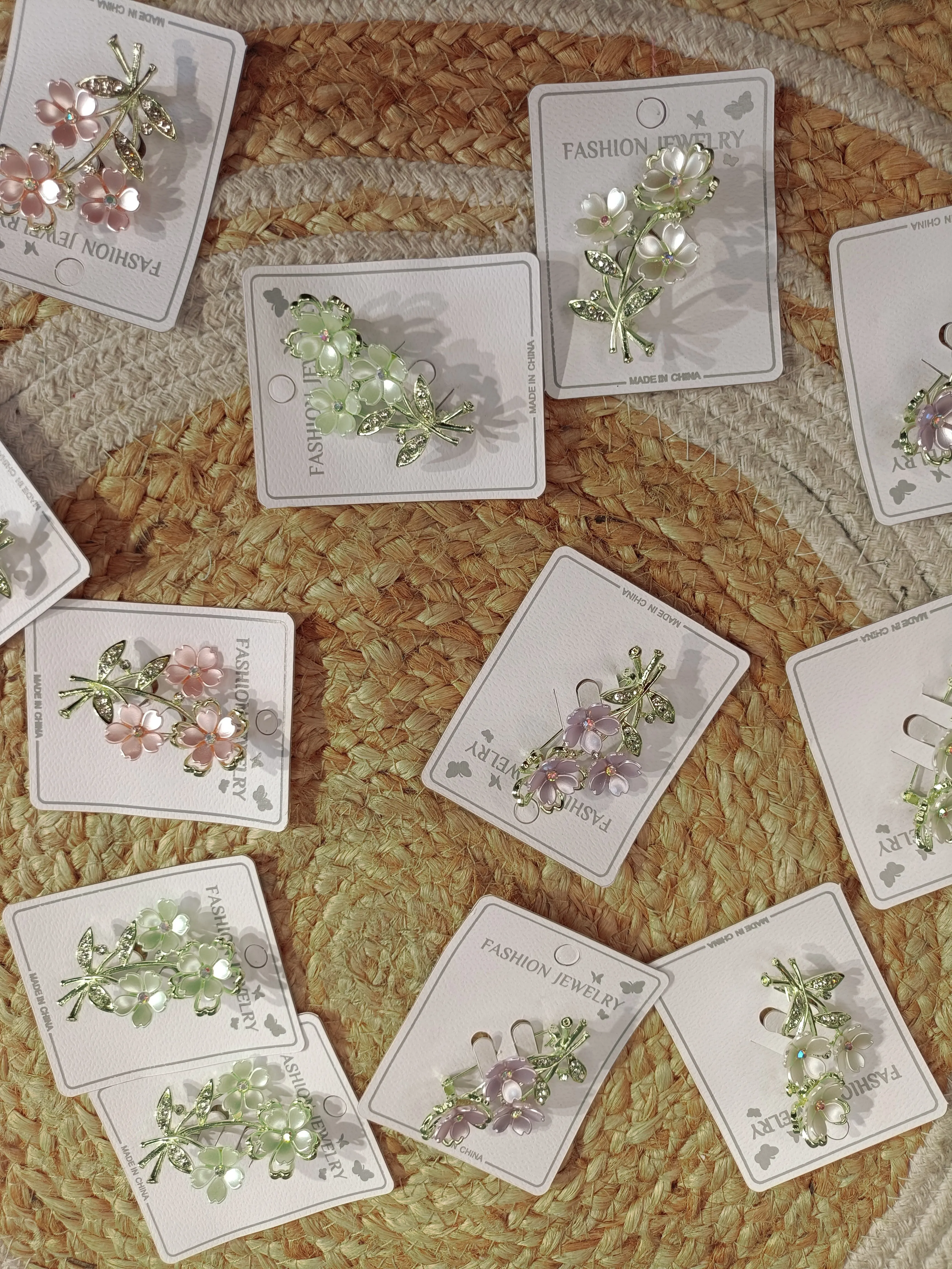 Fancy Party Wear Luxury Brooches ( 1 PIECE ) ( RANDOM PICK )