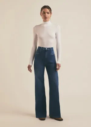 Favorite Daughter - Jordie Wide Leg Jean - Franklin