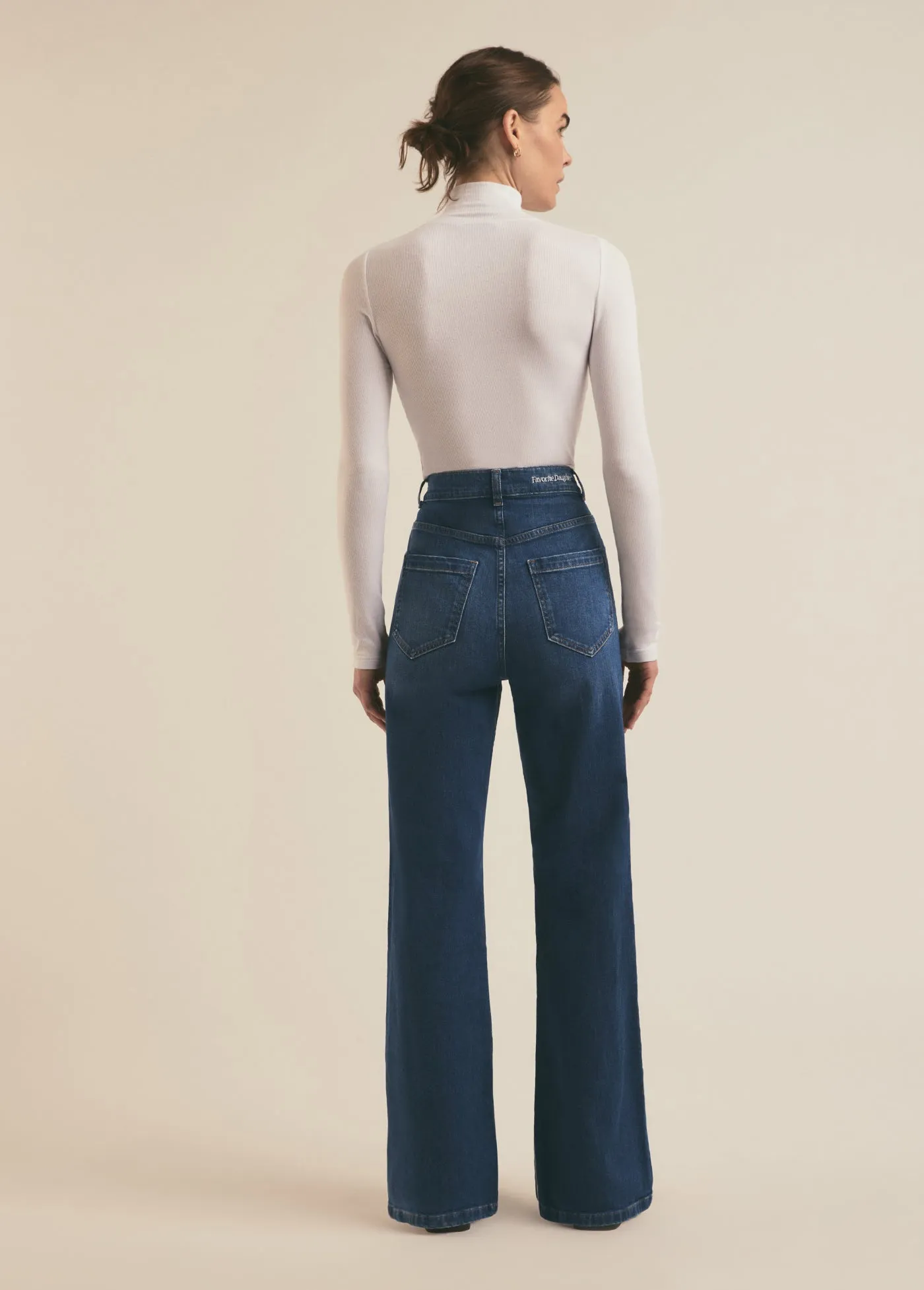 Favorite Daughter - Jordie Wide Leg Jean - Franklin