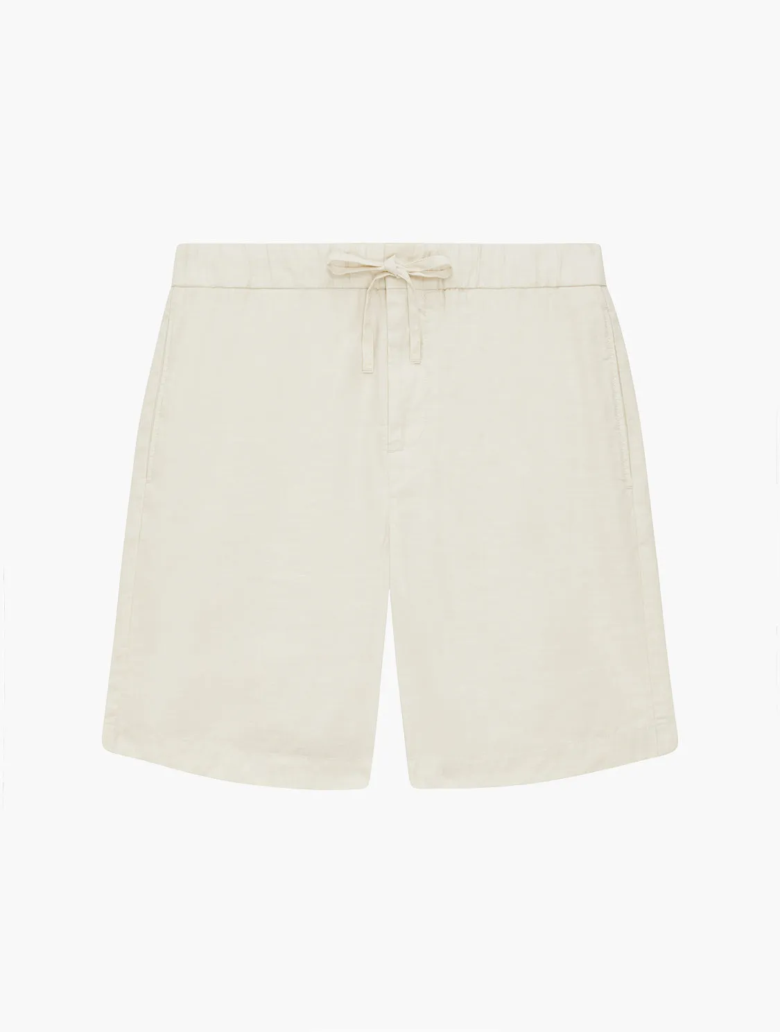 FELIPE TWILL LINEN SHORTS