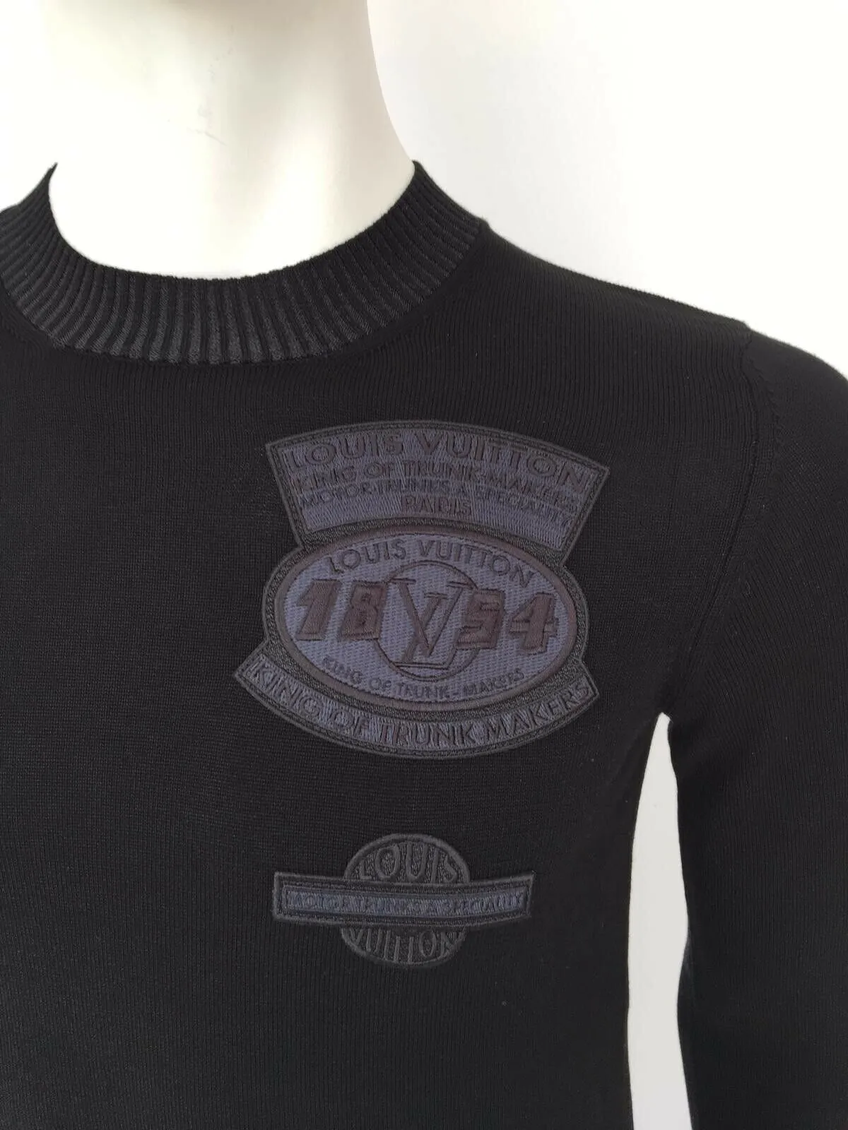 Fine Patches Crewneck Sweater