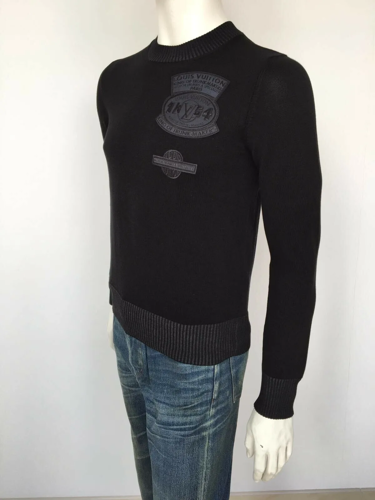 Fine Patches Crewneck Sweater