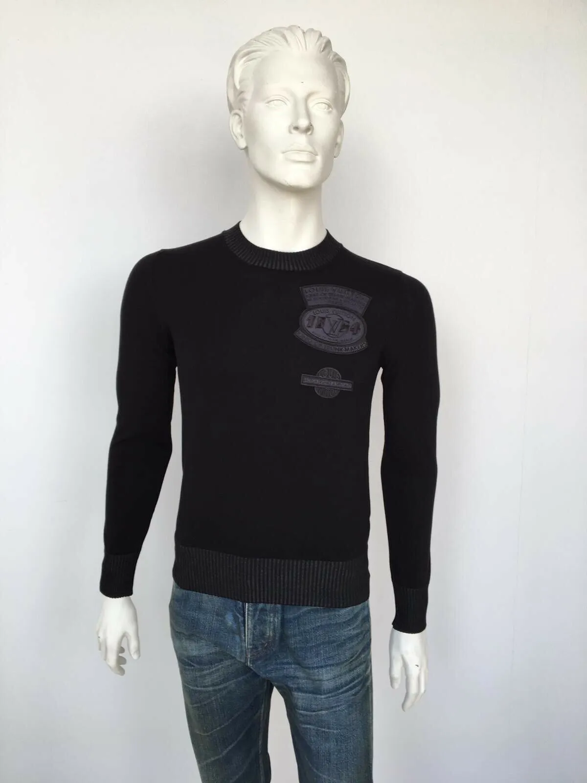 Fine Patches Crewneck Sweater