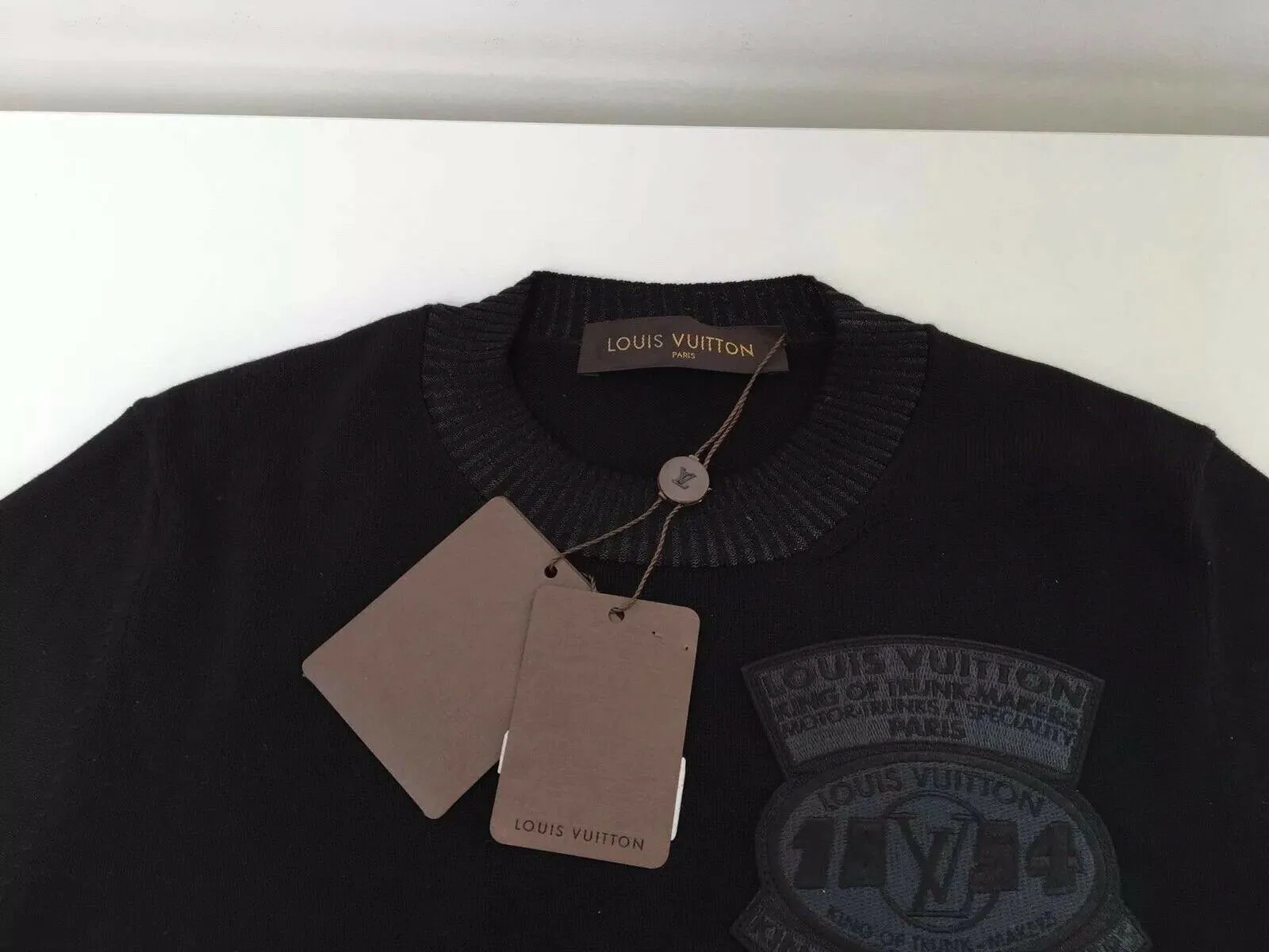 Fine Patches Crewneck Sweater