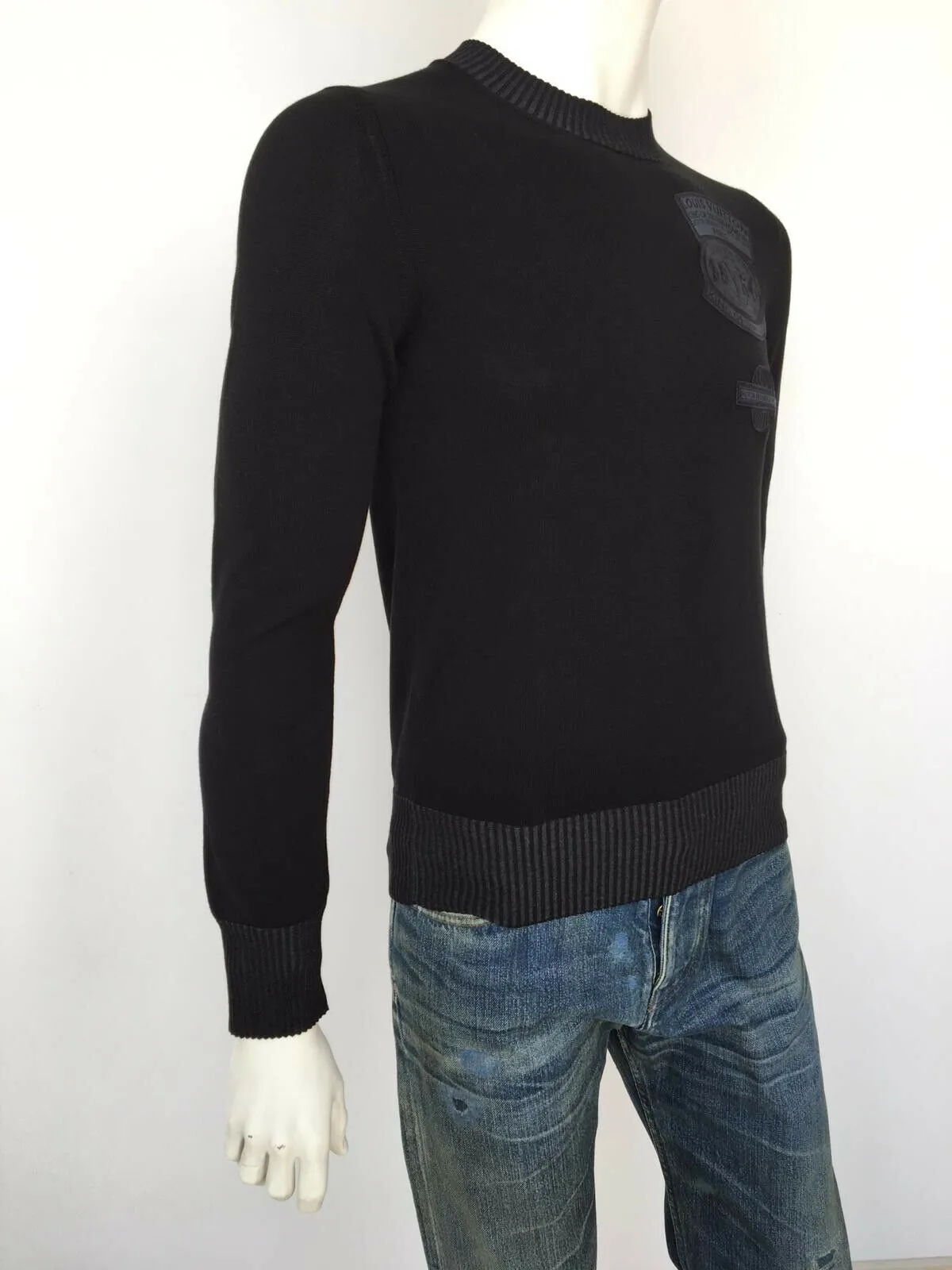 Fine Patches Crewneck Sweater