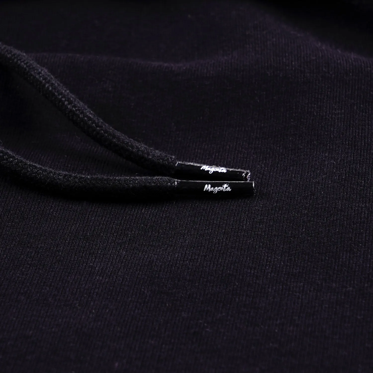 FINGERPRINT PLANT HOODIE BLACK