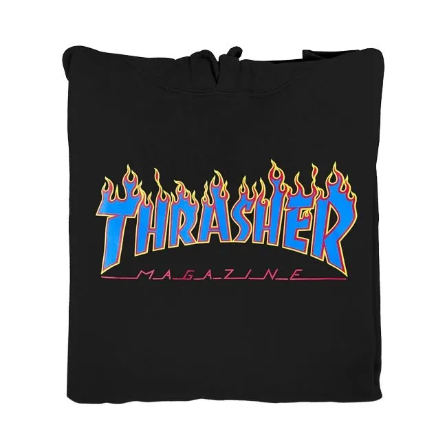 Flame Hooded Sweat