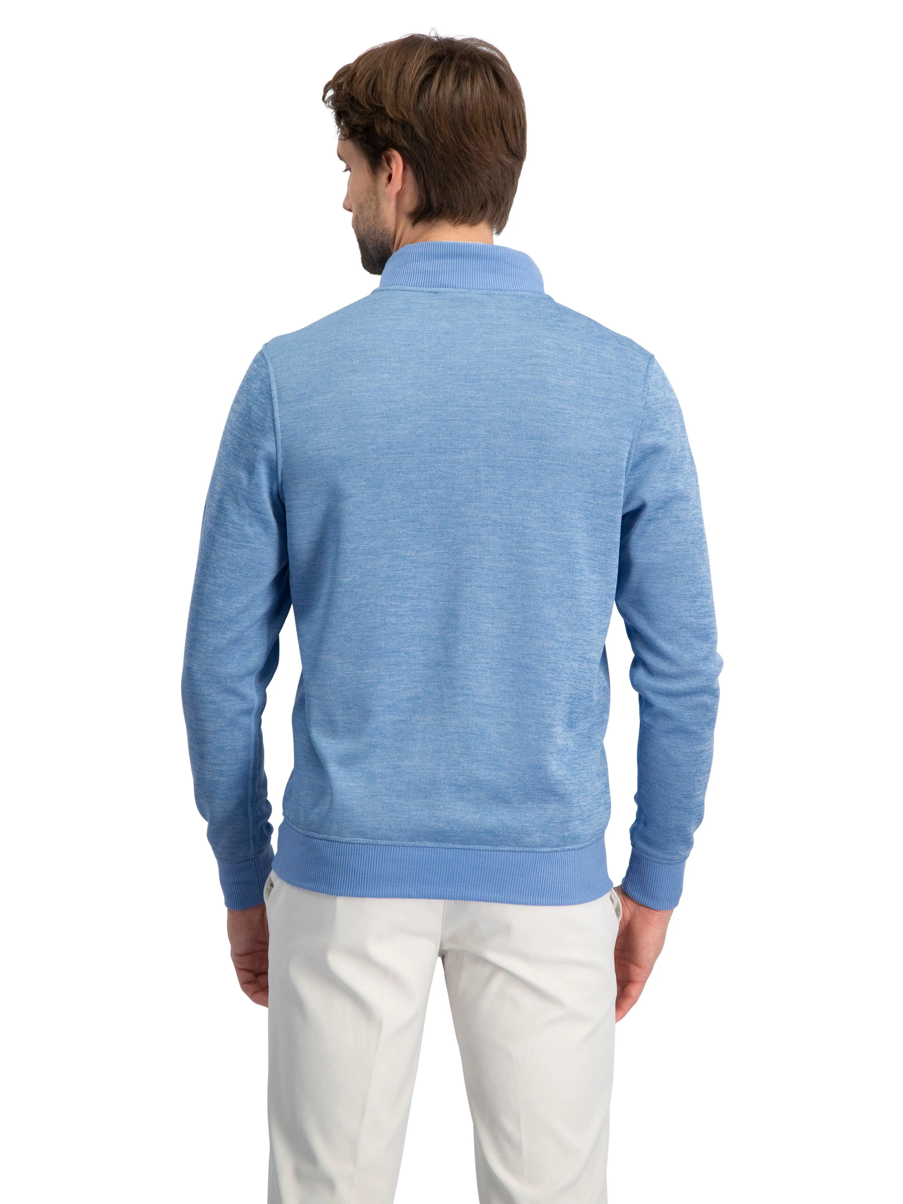 Fleece Dry Fit Pullover 1/4 Zip Golf Sweater - Tailored Fit