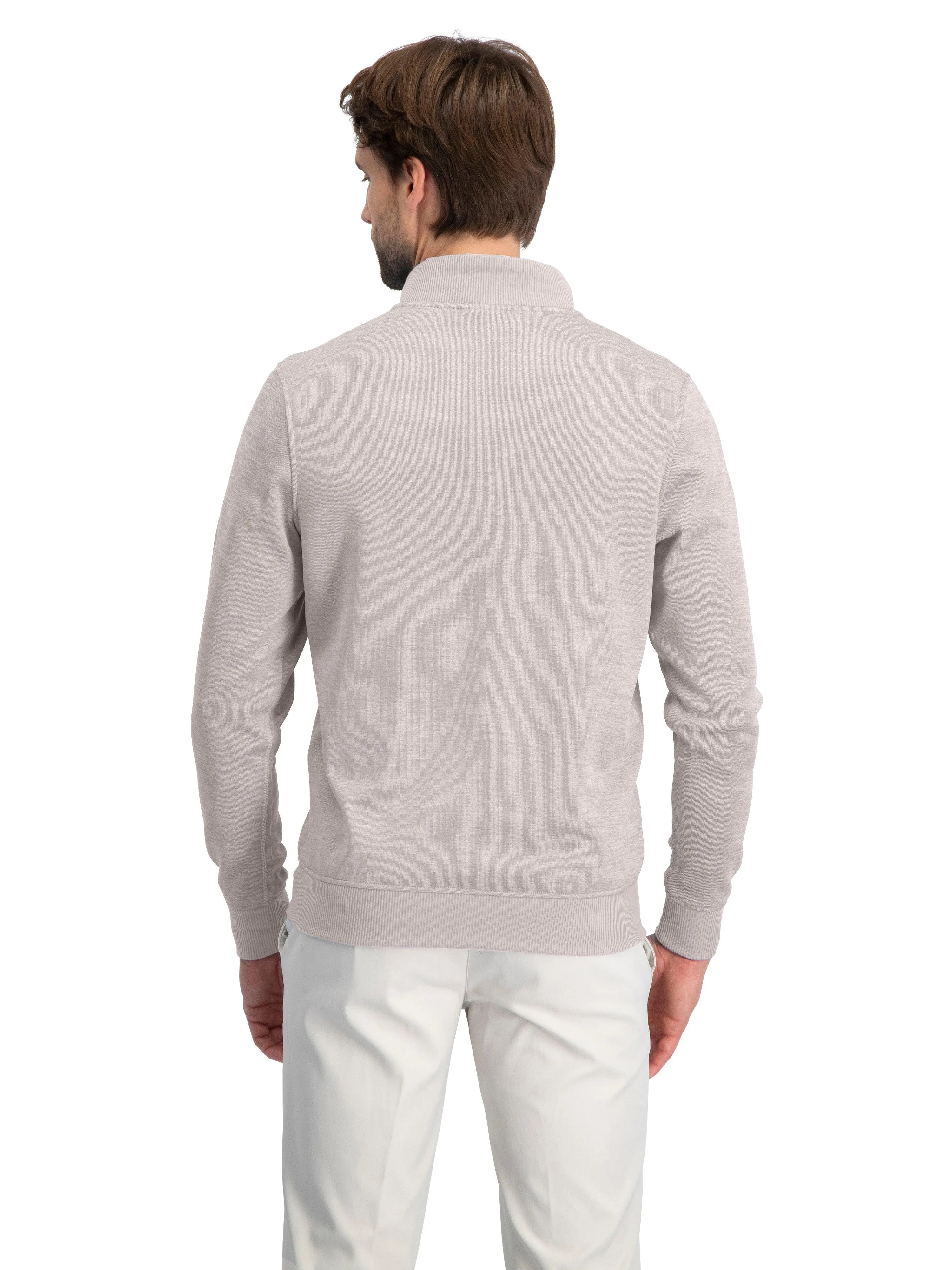 Fleece Dry Fit Pullover 1/4 Zip Golf Sweater - Tailored Fit