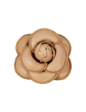 Fleur de Camélia Chain Flower Brooch