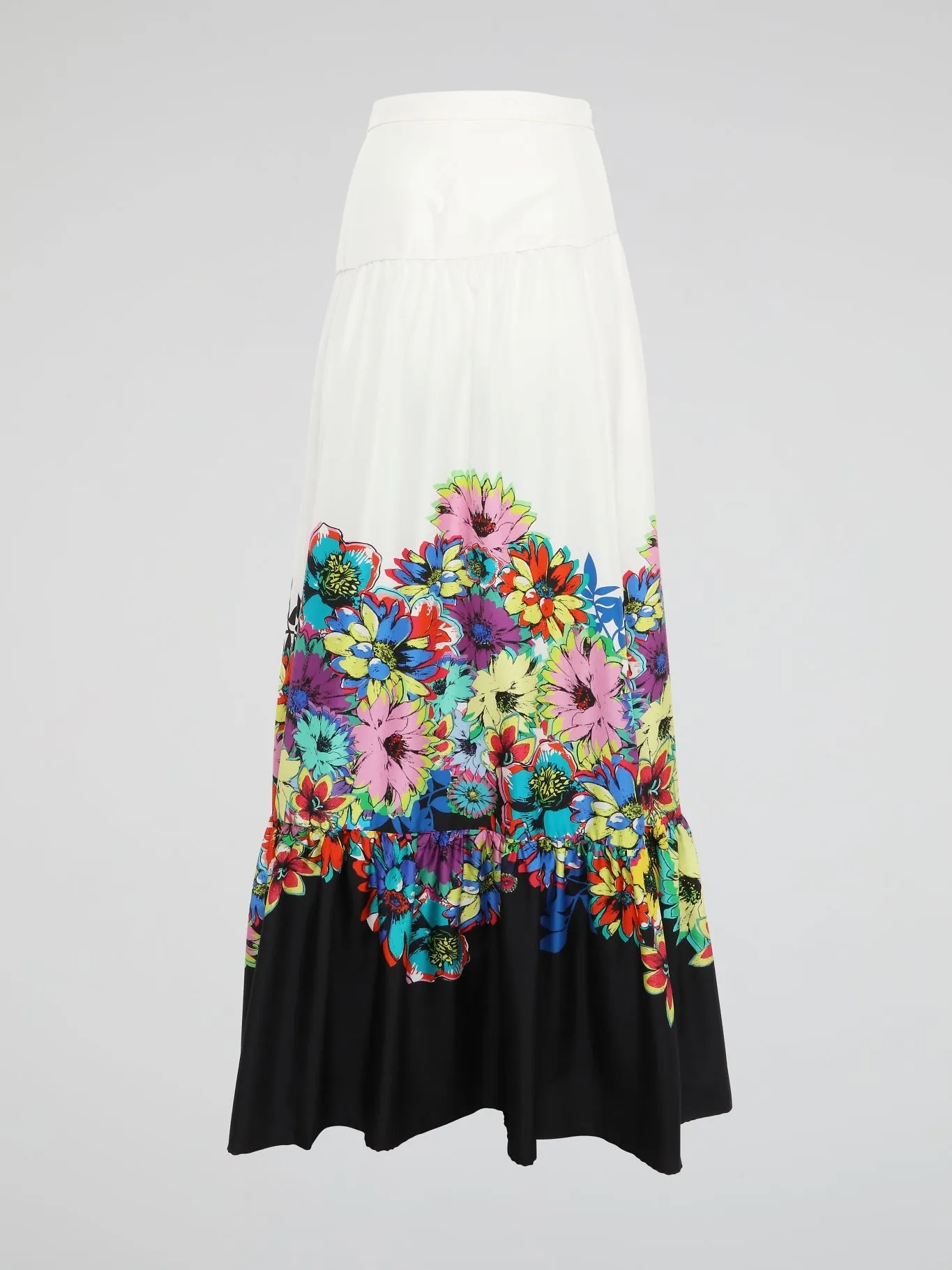 Floral Print Maxi Skirt