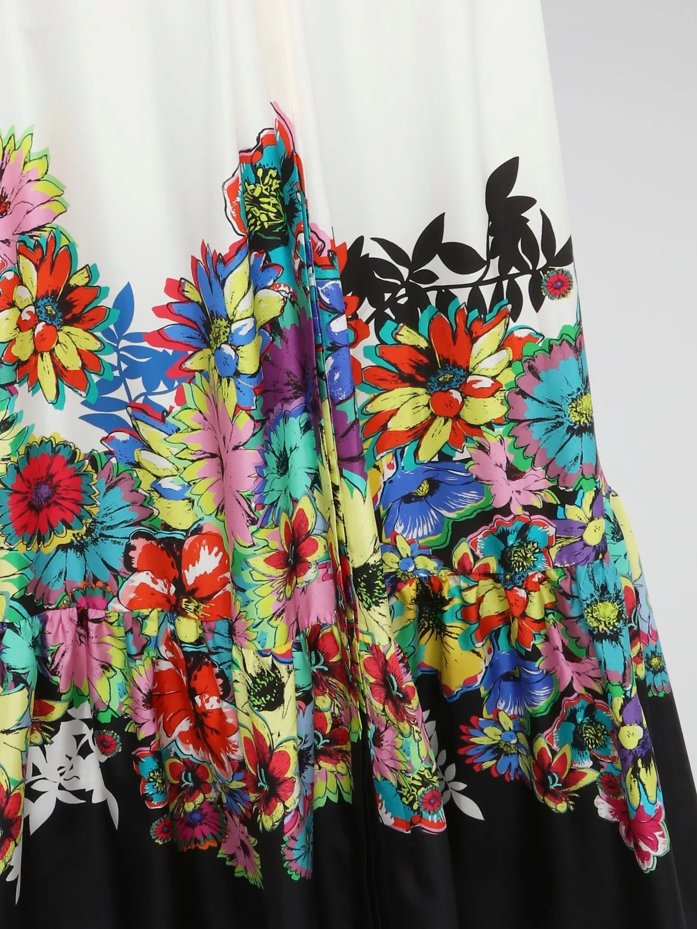 Floral Print Maxi Skirt