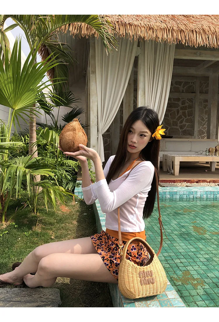 floral sheath skirt