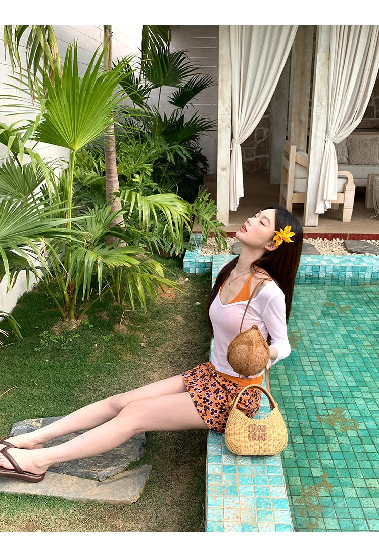 floral sheath skirt