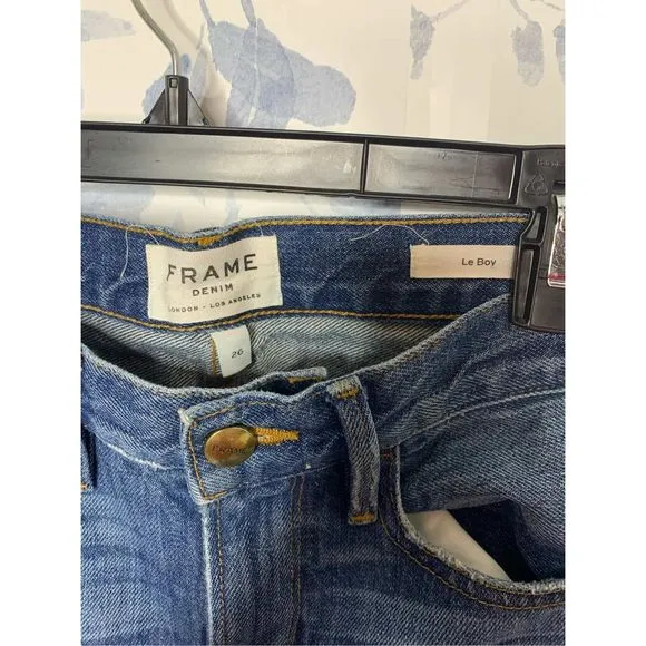 Frame Le Boy Denim Jeans Size 26
