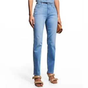 FRAME Le Sylvie Slender Straight Jeans in Lapis Womens Sz 26