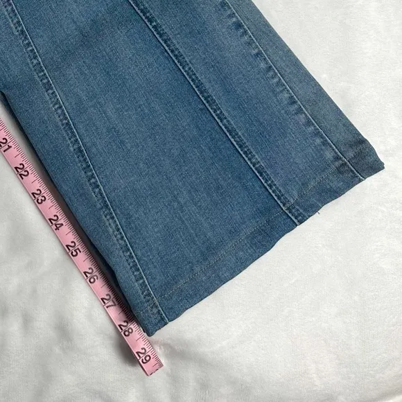 Free People, Wide Leg High Rise Jeans, Size 28