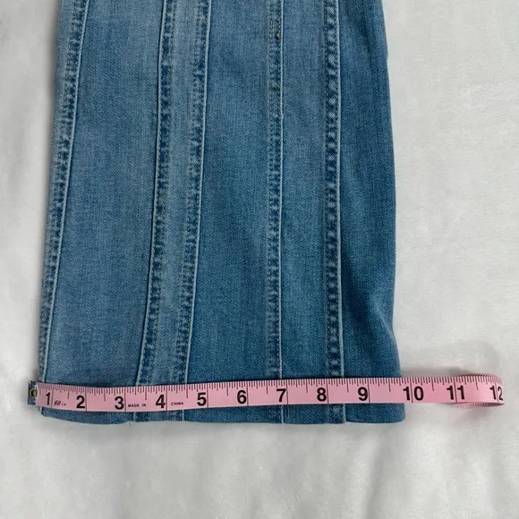 Free People, Wide Leg High Rise Jeans, Size 28