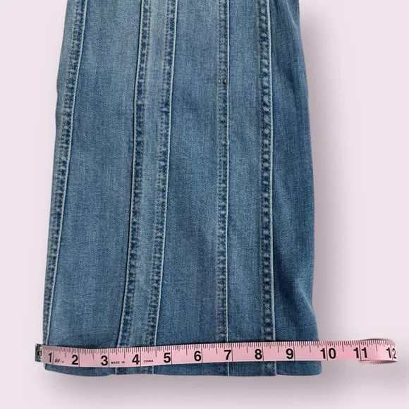 Free People, Wide Leg High Rise Jeans, Size 28