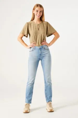 Garcia Celia Straight Jeans - Light Wash
