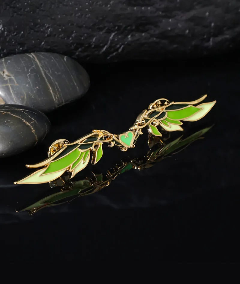 Genshin Impact Sumeru Wind Glider Brooch