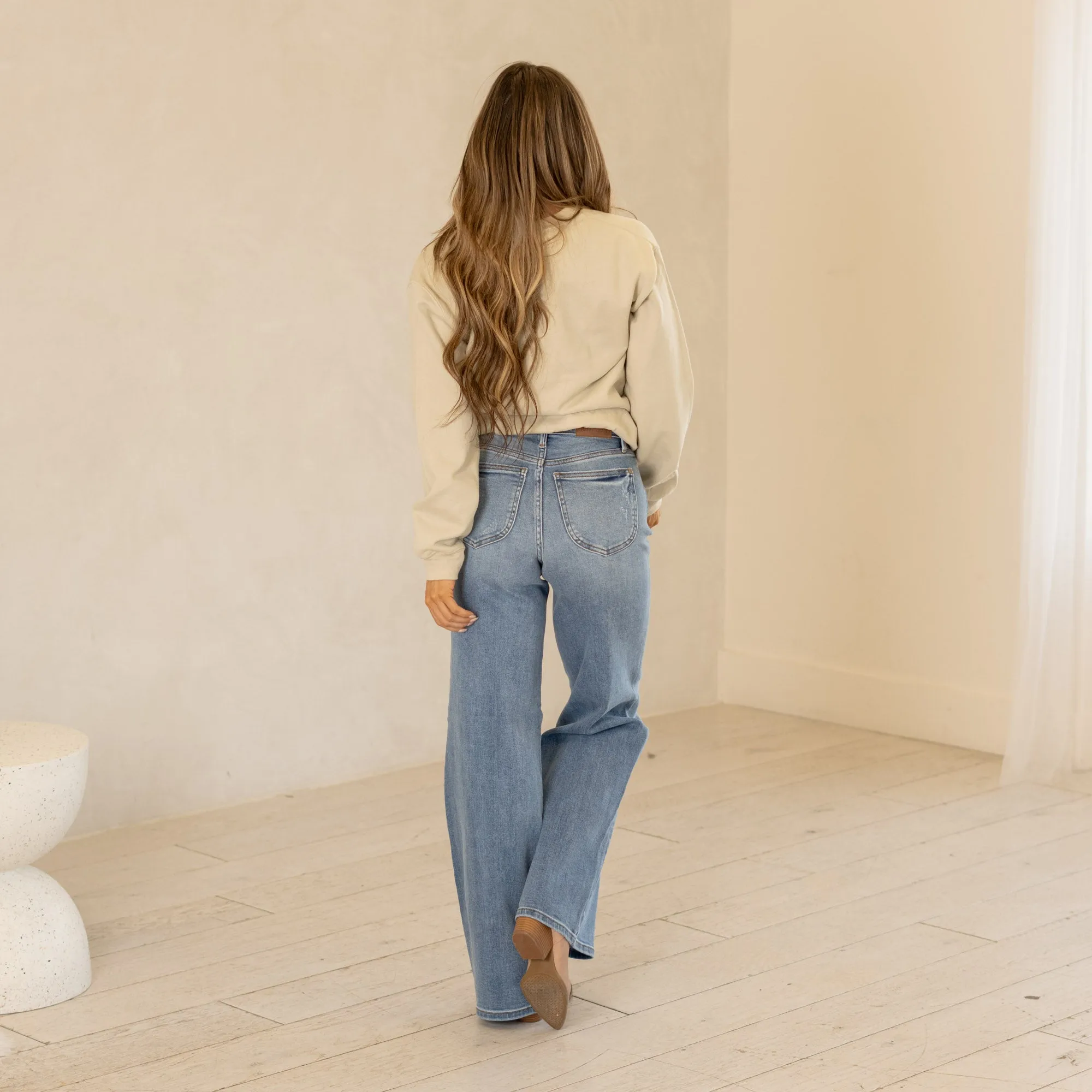 Golden Hour High Rise Retro Wide Leg Regular & Plus Sizes