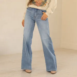Golden Hour High Rise Retro Wide Leg Regular & Plus Sizes