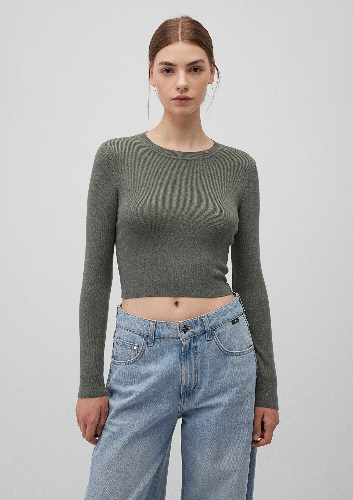 Grey Crewneck Sweater