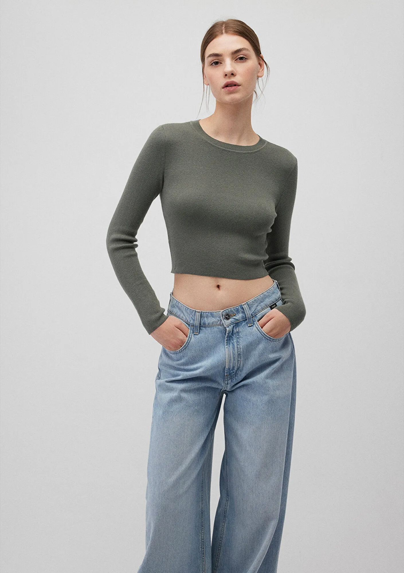 Grey Crewneck Sweater
