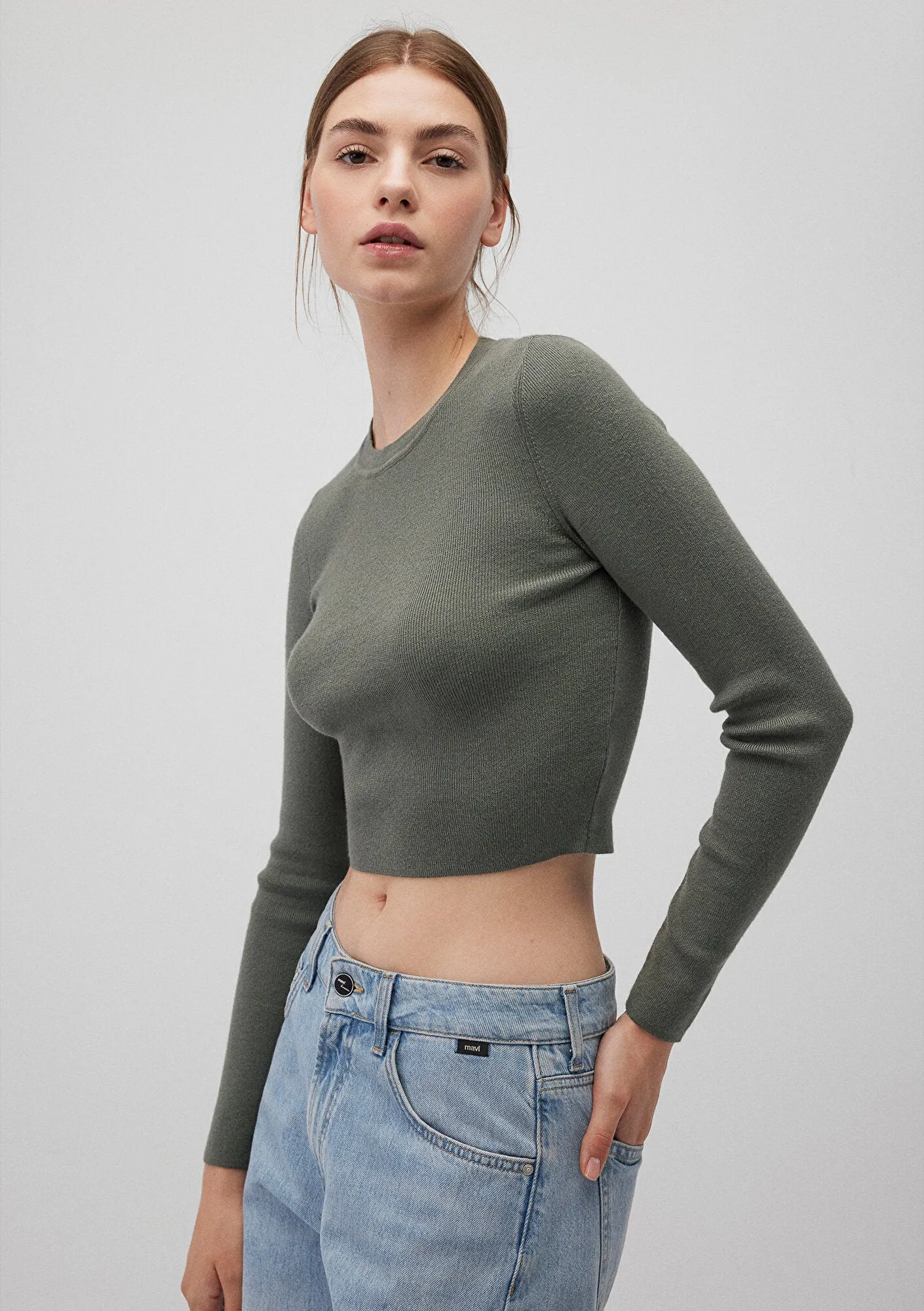 Grey Crewneck Sweater