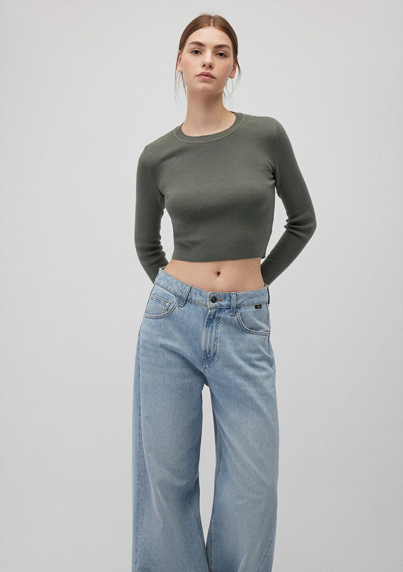 Grey Crewneck Sweater