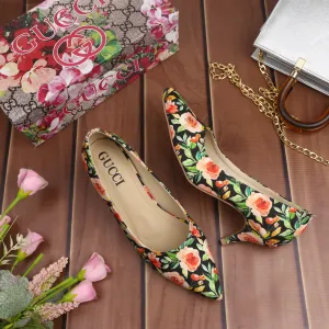 Gucci flower pump