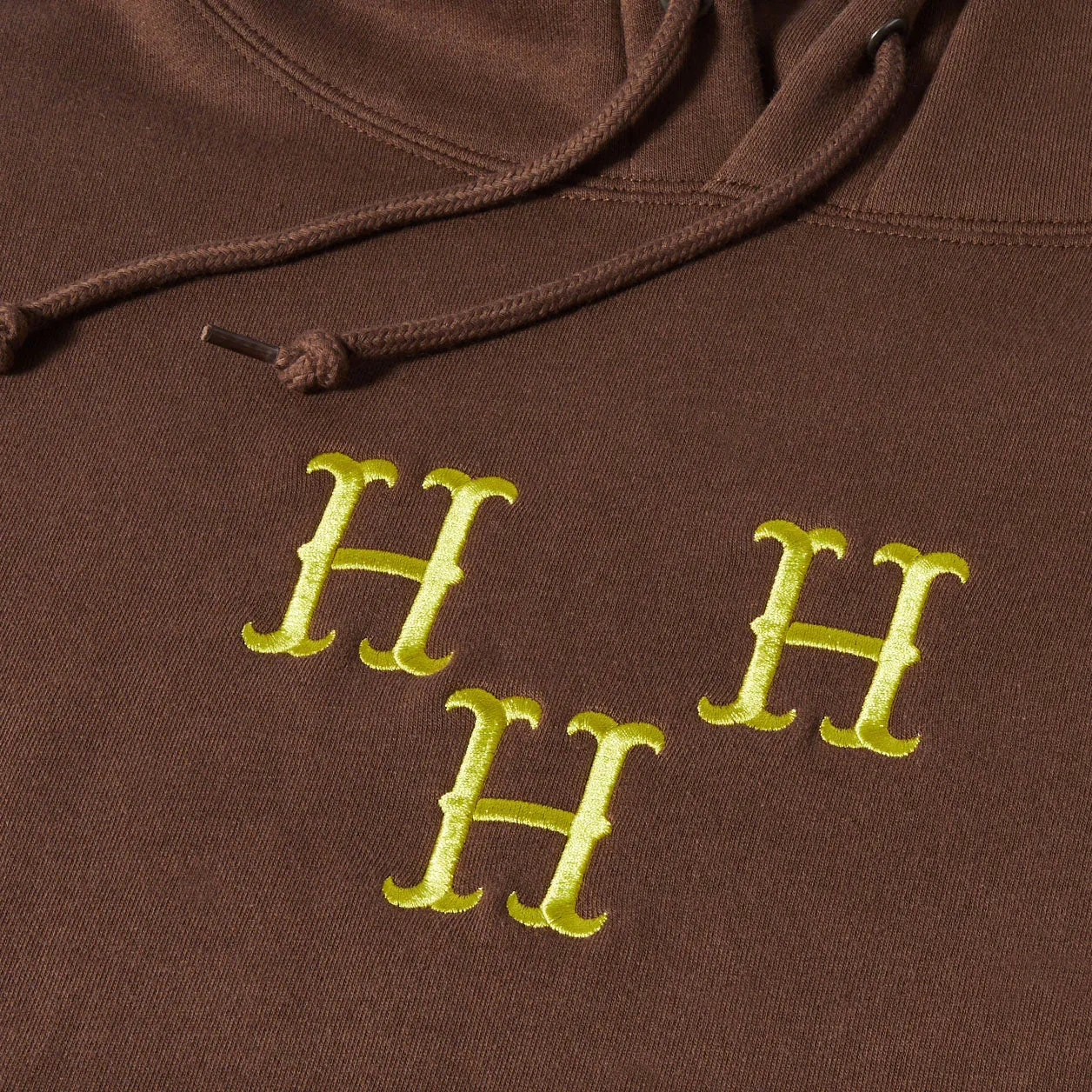 HAT TRICK P/O HOODIE - COFFEE