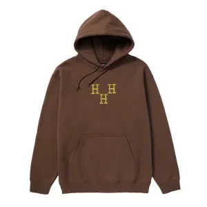 HAT TRICK P/O HOODIE - COFFEE