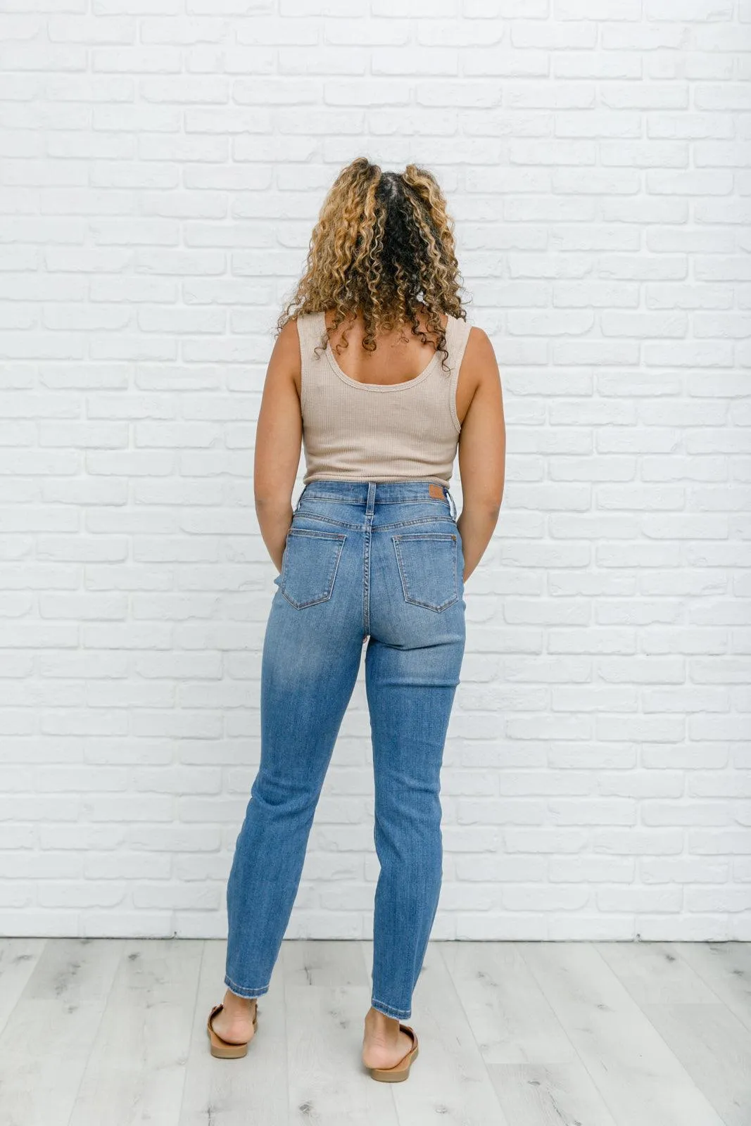 Hazel Blues® | High Waist Slim Fit Jeans