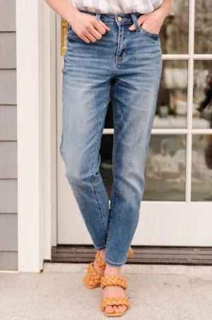 Hazel Blues® | High Waist Slim Fit Jeans