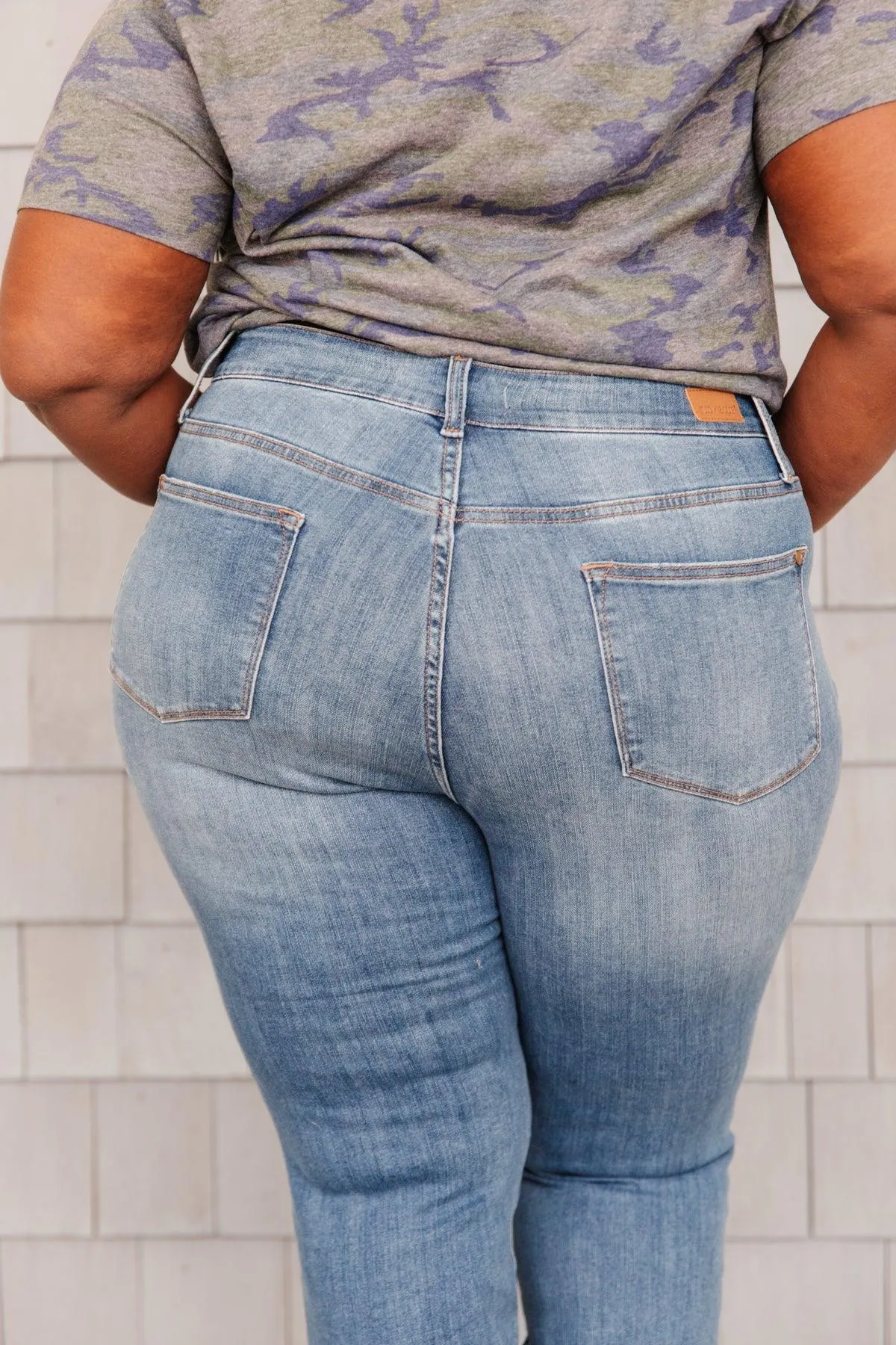 Hazel Blues® | High Waist Slim Fit Jeans