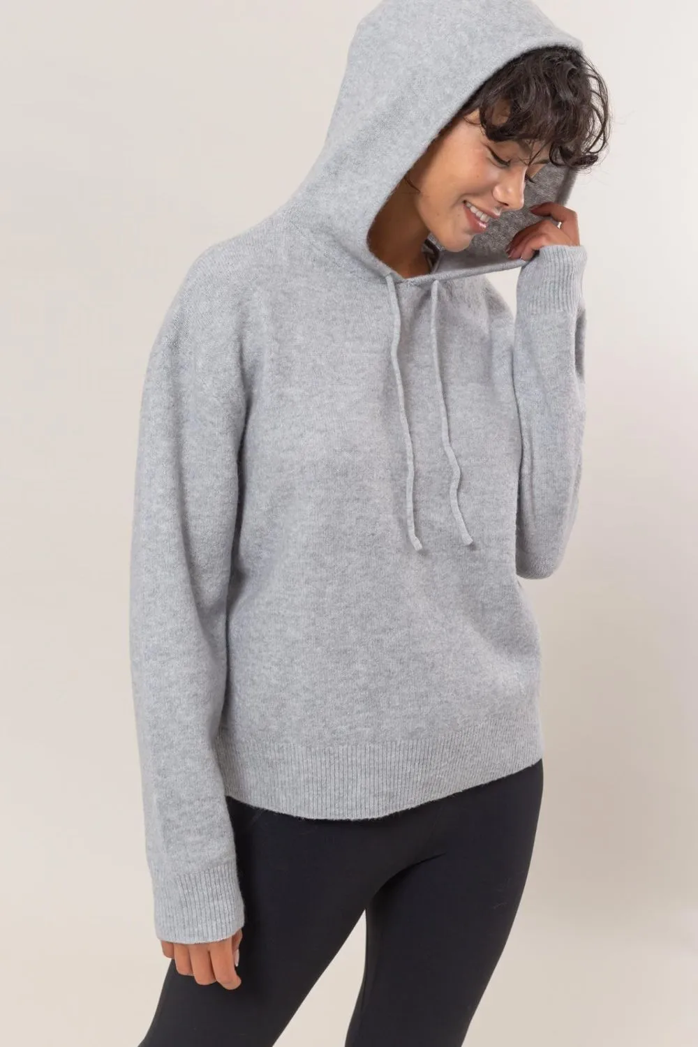 Hazel Blues® |  HYFVE Drawstring Long Sleeve Hooded Sweater