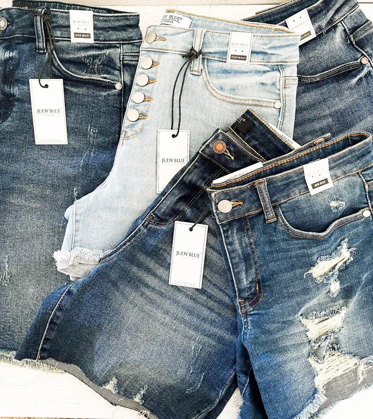 Hazel Blues® |  JUDY BLUE MYSTERY SHORTS