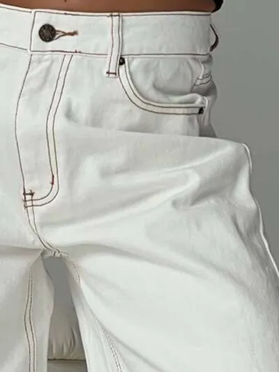 Hazel Blues® |  Wide Leg Jeans with Pockets