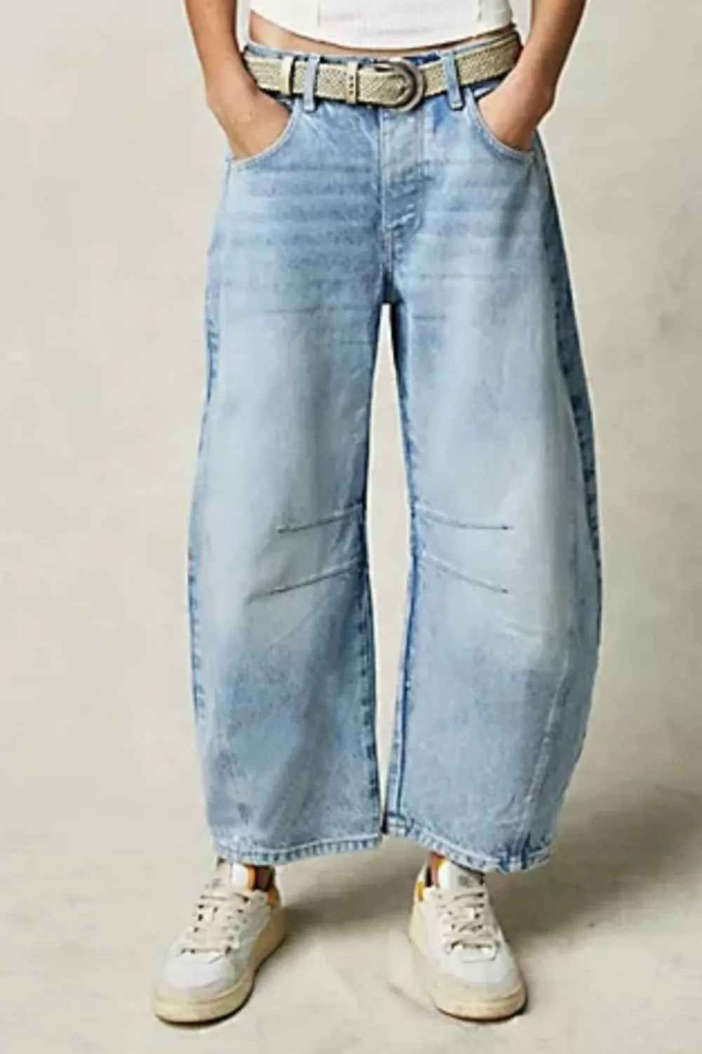 Hazel Blues® |  Wide Leg Jeans with Pockets